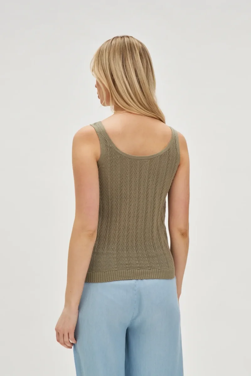 WOMEN'S TSHIRT L-TS-4714 OLIVE - Imagen 4