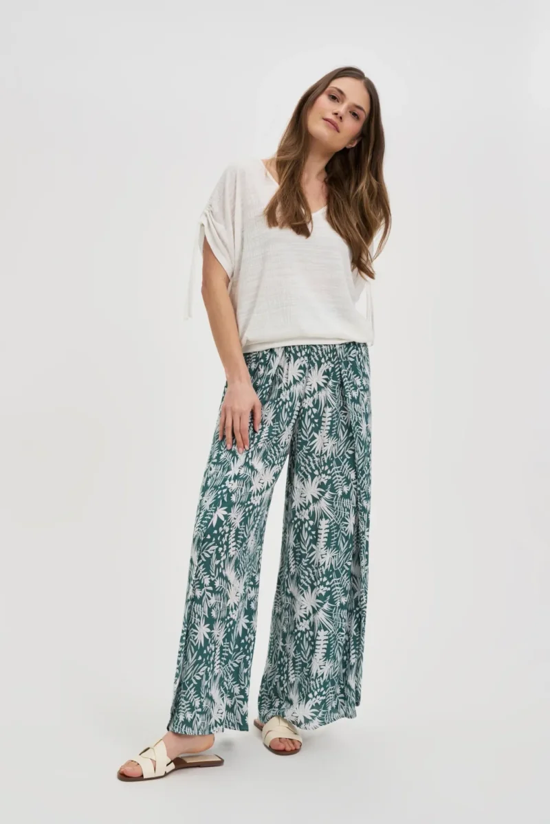 WOMEN'S TSHIRT L-TS-4722 OFF WHITE - Imagen 3