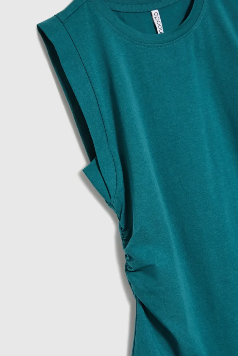WOMEN'S TSHIRT L-TS-4727 D.GREEN - Imagen 7