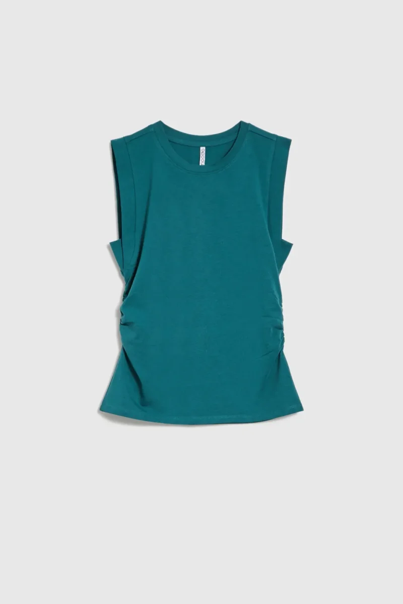 WOMEN'S TSHIRT L-TS-4727 D.GREEN - Imagen 6
