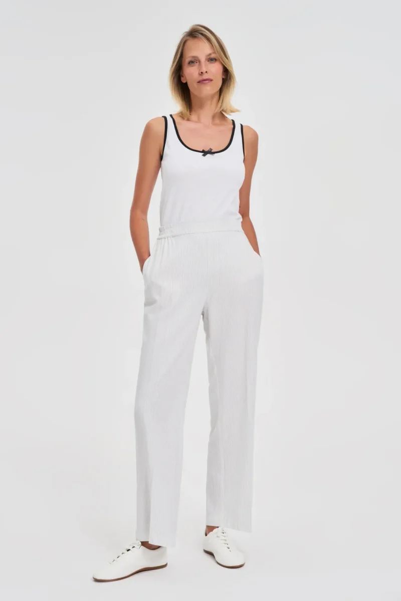 WOMEN'S TOP L-TS-4735 WHITE - Imagen 2