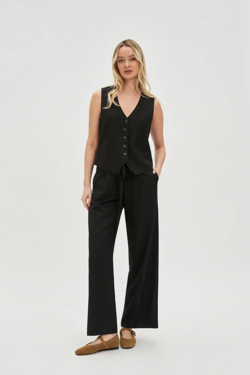 WOMEN'S JACKETS L-KA-4619 BLACK - Imagen 2