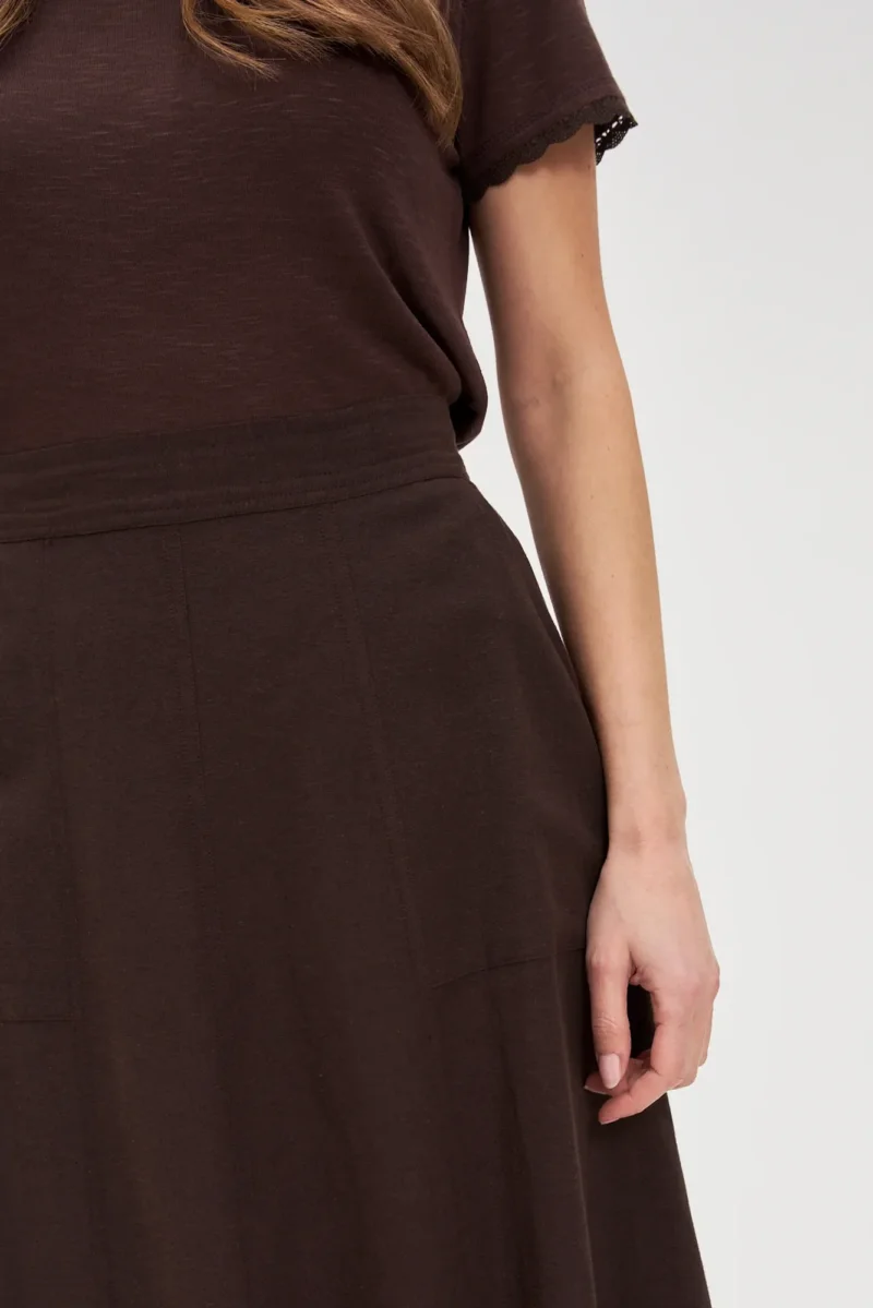 WOMEN'S SKIRT L-SC-4614 D.BROWN - Imagen 5