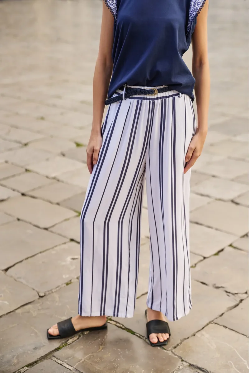 WOMEN'S PANTS L-SP-4633 WHITE - Imagen 2