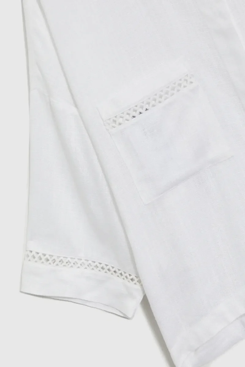 WOMEN'S SHIRT L-KO-4658 WHITE - Imagen 8