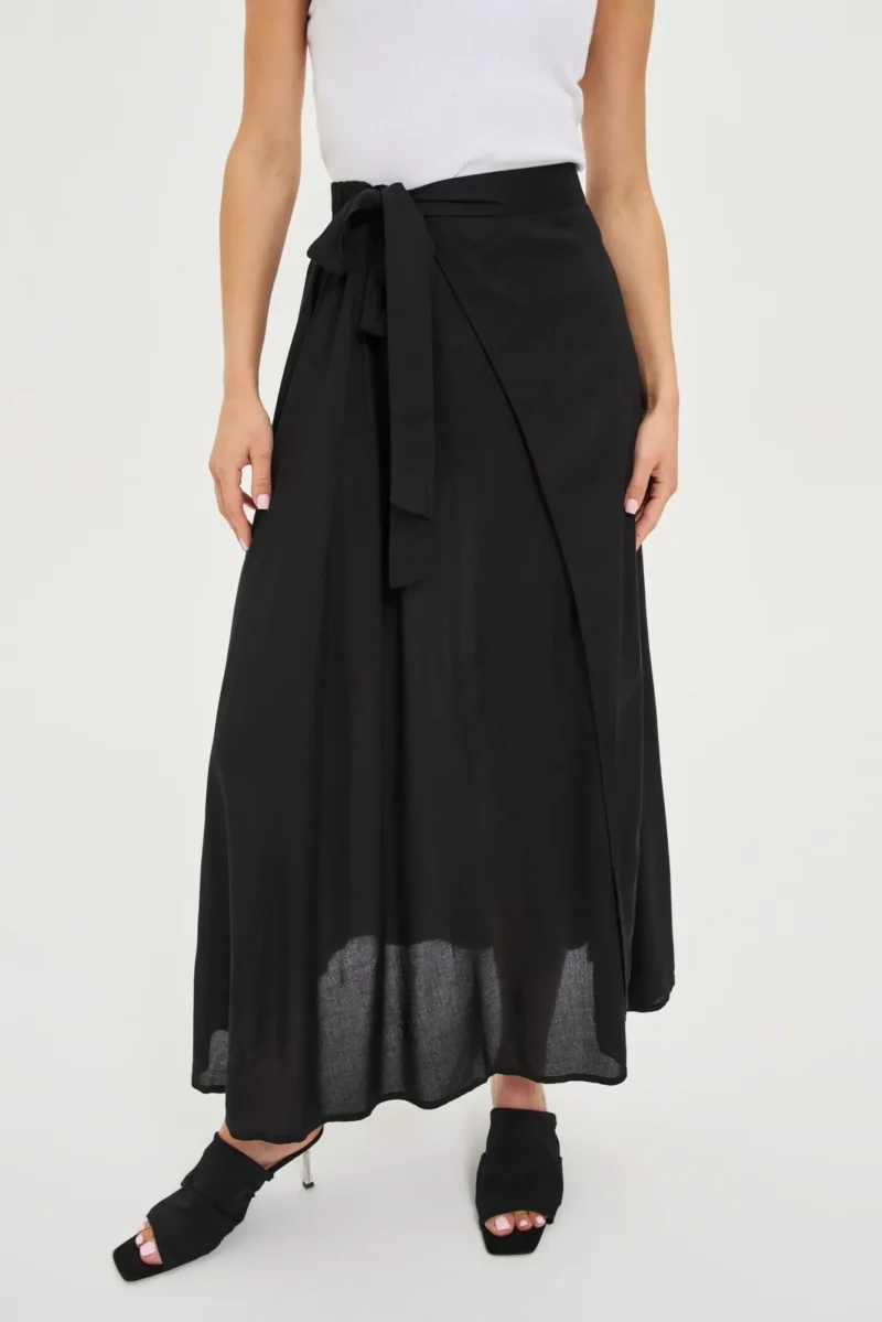 WOMEN'S SKIRT L-SC-4613 BLACK - Imagen 2
