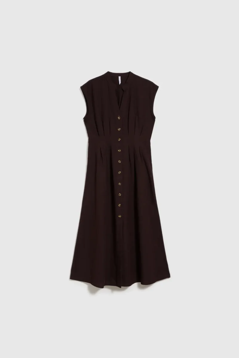 WOMEN'S DRESS L-SU-4671 D.BROWN - Imagen 6
