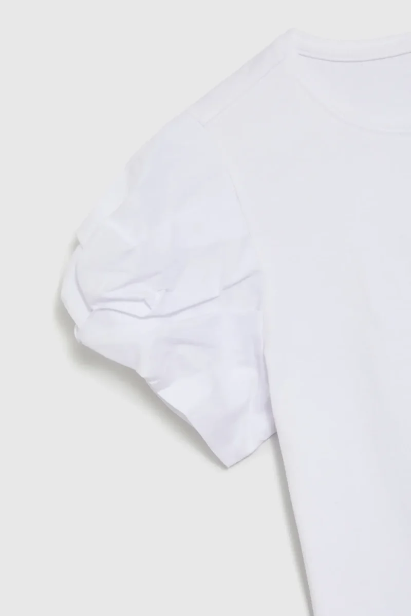 WOMEN'S TSHIRT L-TS-4604 WHITE - Imagen 7