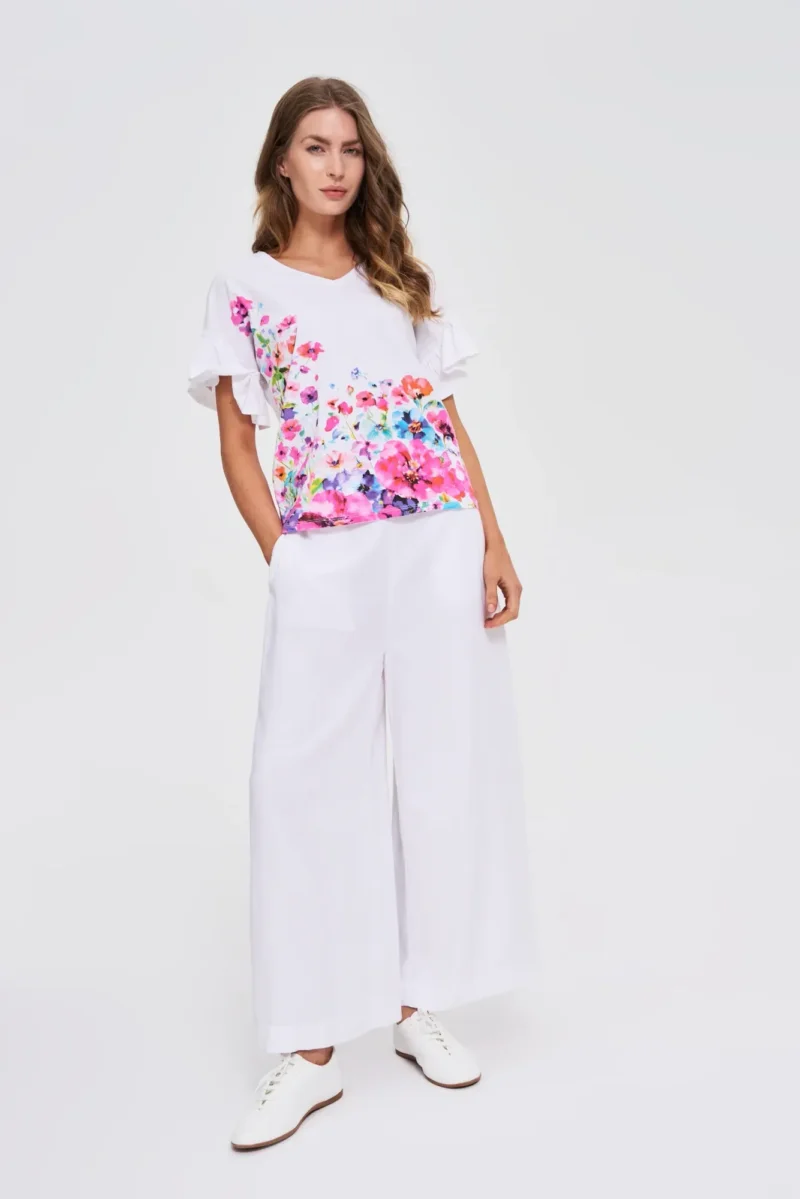 WOMEN'S TSHIRT L-TS-4710 MULTICOLOUR - Imagen 3