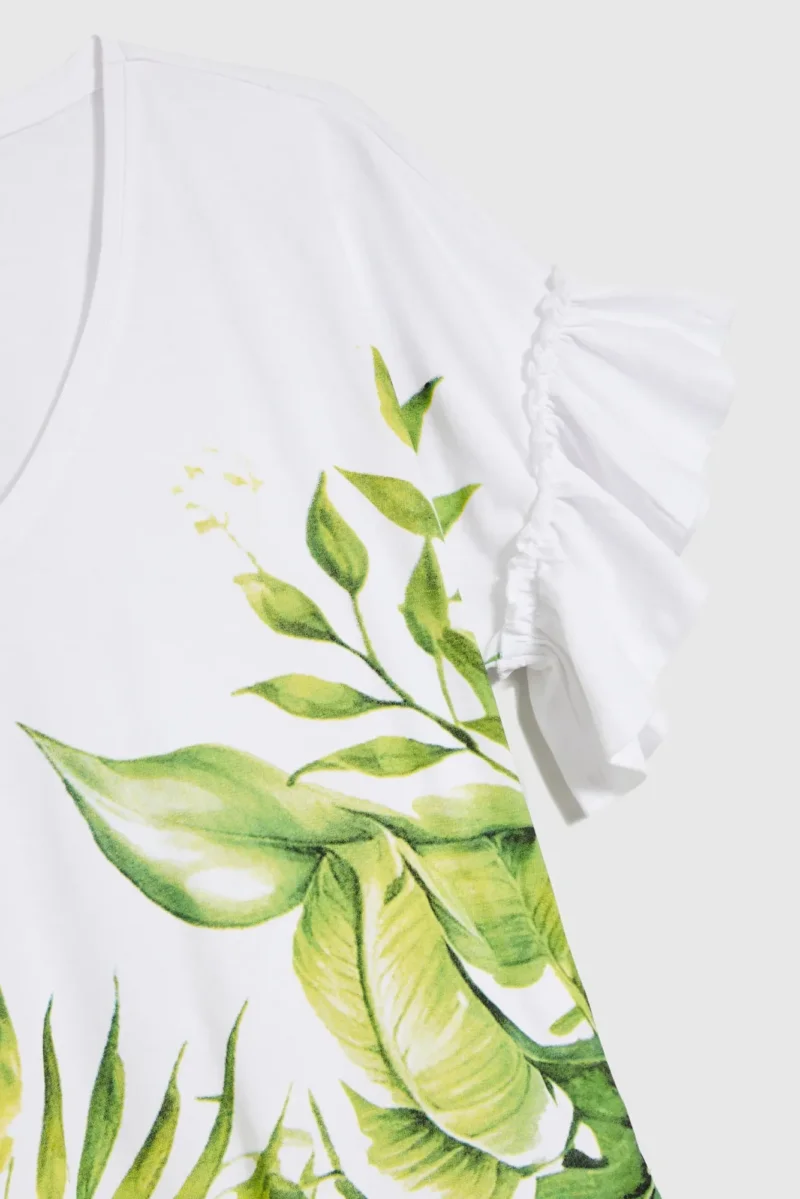 WOMEN'S TSHIRT L-TS-4711 OLIVE - Imagen 6
