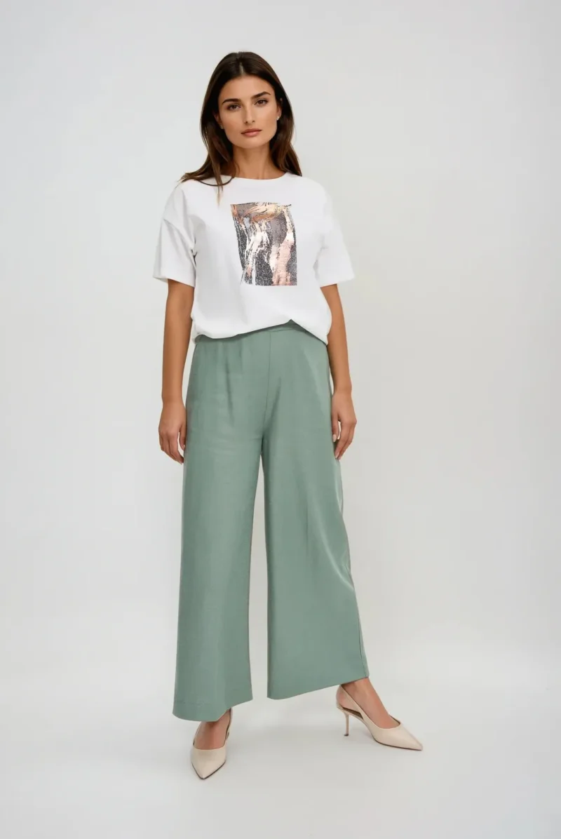 WOMEN'S PANTS L-SP-4622 OLIVE - Imagen 4