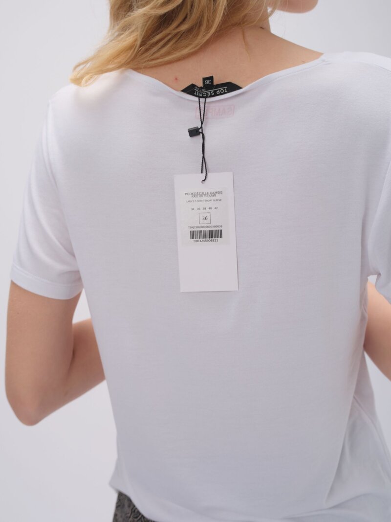 Camiseta Manga Corta De Mujer Tskj25Blk0006 - Imagen 6