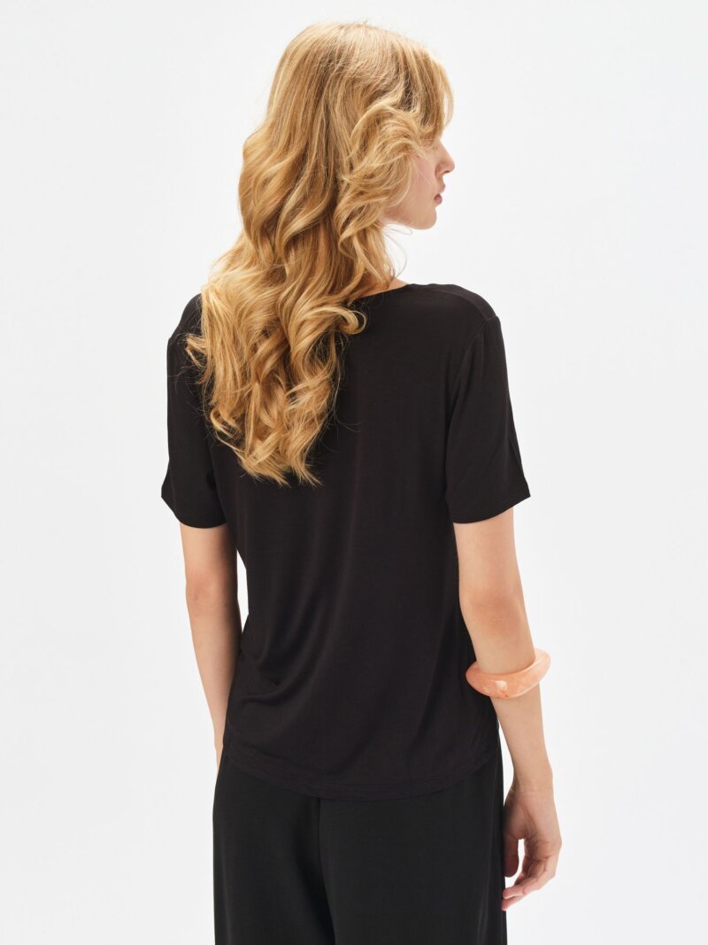 Camiseta Manga Corta De Mujer Tskw25Blk0006 - Imagen 4