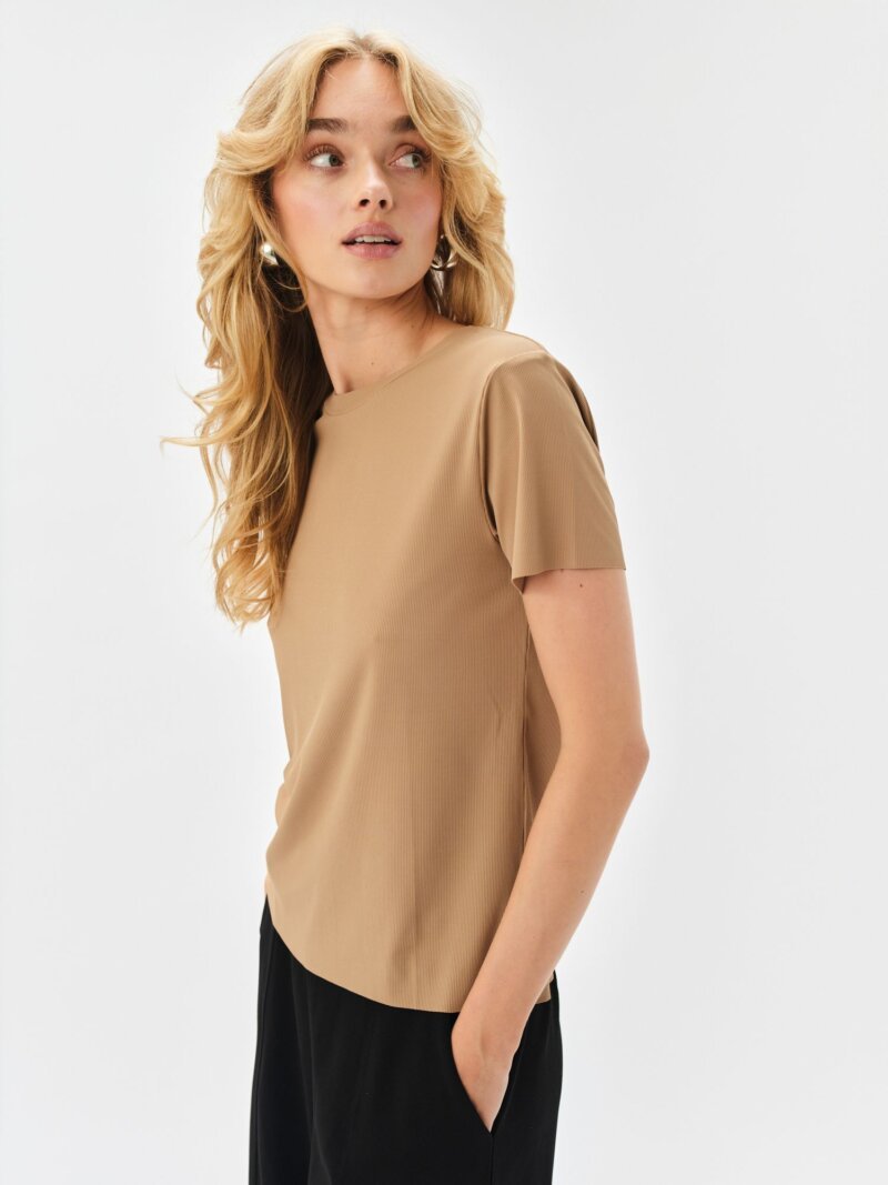 Camiseta Manga Corta De Mujer Tskw25Blk0007