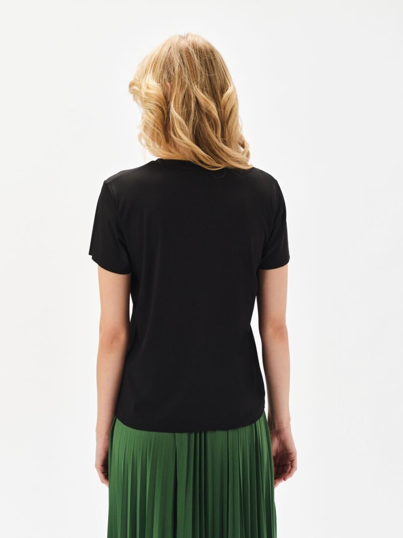 Camiseta Manga Corta De Mujer Tskw25Blk0007 - Imagen 3
