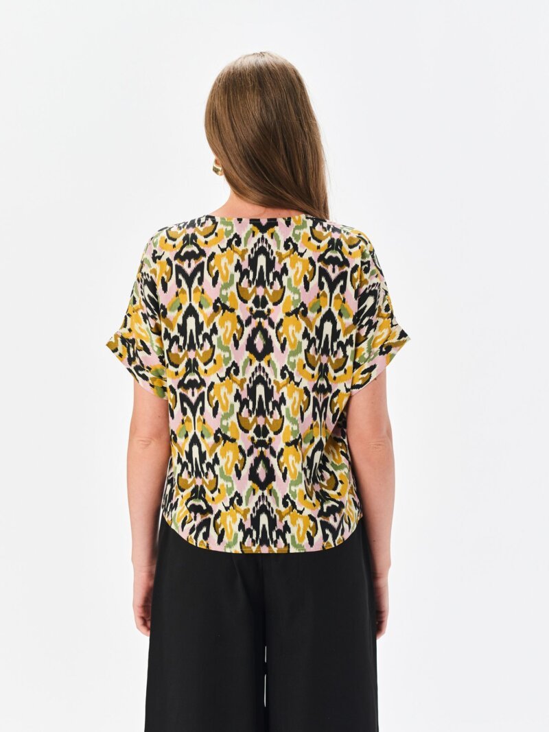 Blusa Manga Corta De Mujer Tskw25Blk0025 - Imagen 4