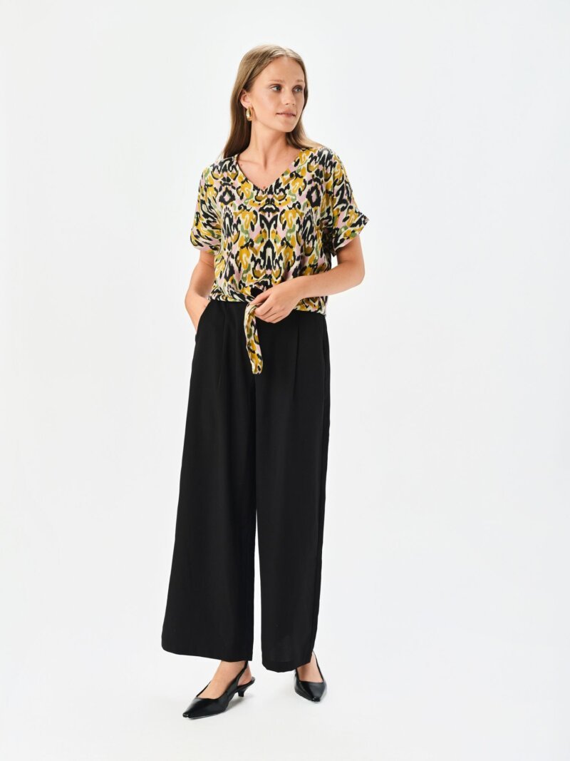 Blusa Manga Corta De Mujer Tskw25Blk0025 - Imagen 3