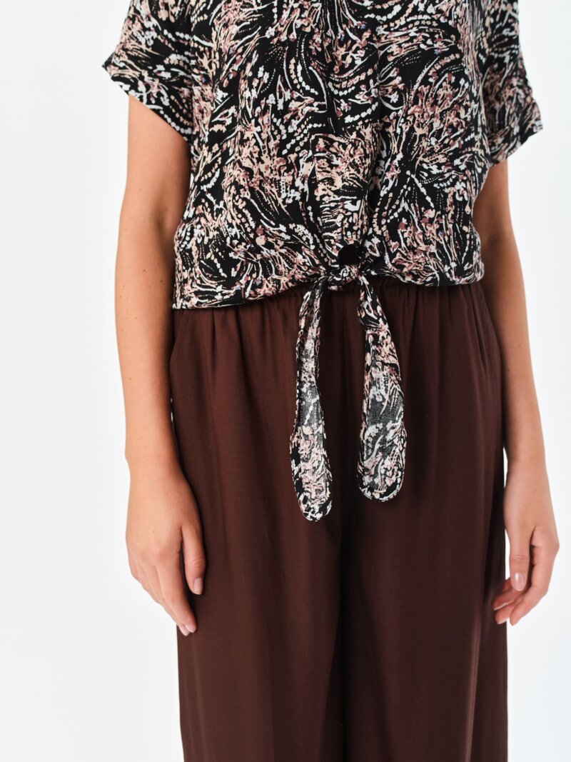 Blusa Manga Corta De Mujer Tskw25Blk0025 - Imagen 6