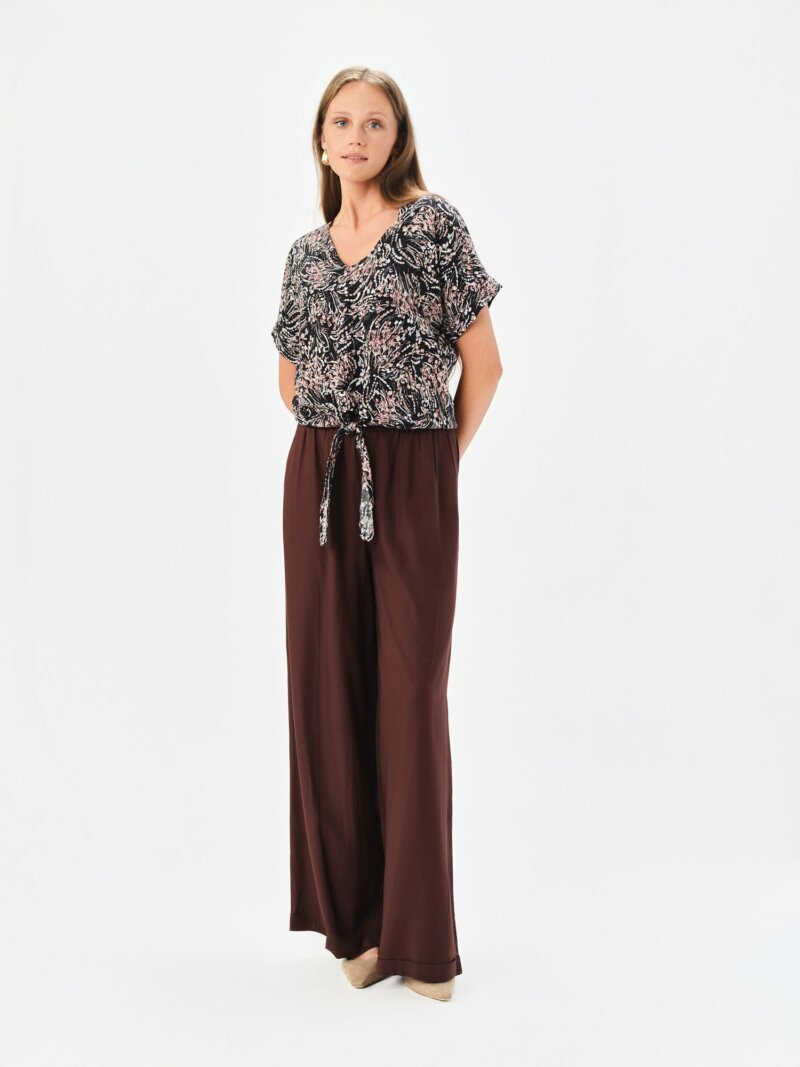 Blusa Manga Corta De Mujer Tskw25Blk0025 - Imagen 5