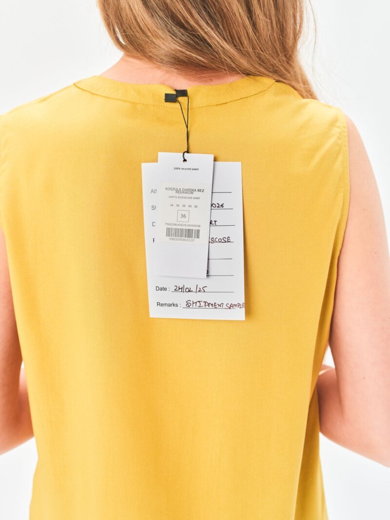 Blusa Sin Mangas De Mujer Tskw25Blk0026 - Imagen 5