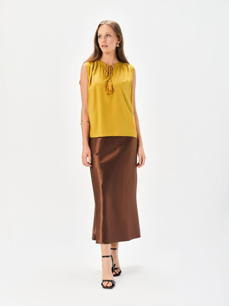 Blusa Sin Mangas De Mujer Tskw25Blk0026 - Imagen 2