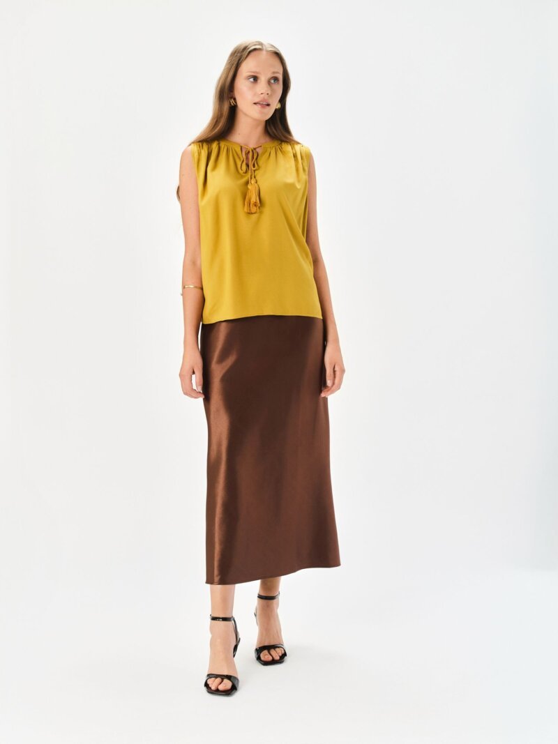 Blusa Sin Mangas De Mujer Tskw25Blk0026 - Imagen 3
