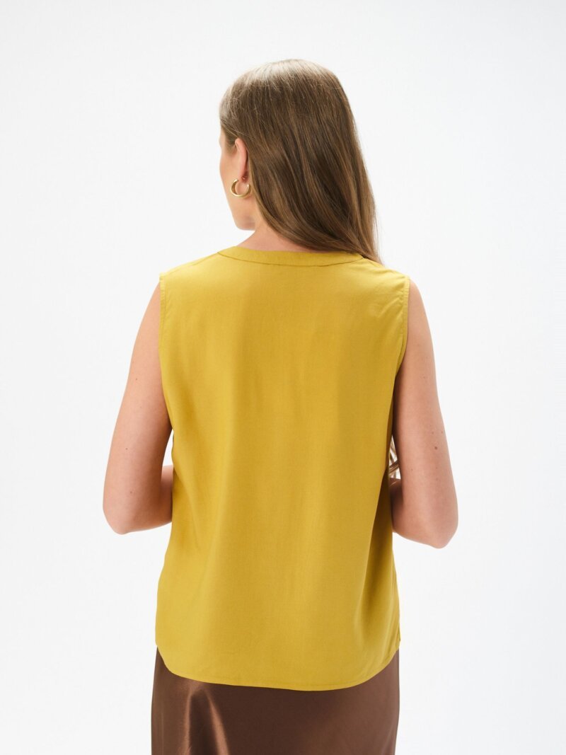 Blusa Sin Mangas De Mujer Tskw25Blk0026 - Imagen 4