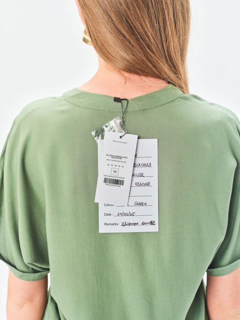 Blusa Sin Mangas De Mujer Tskw25Blk0029 - Imagen 6