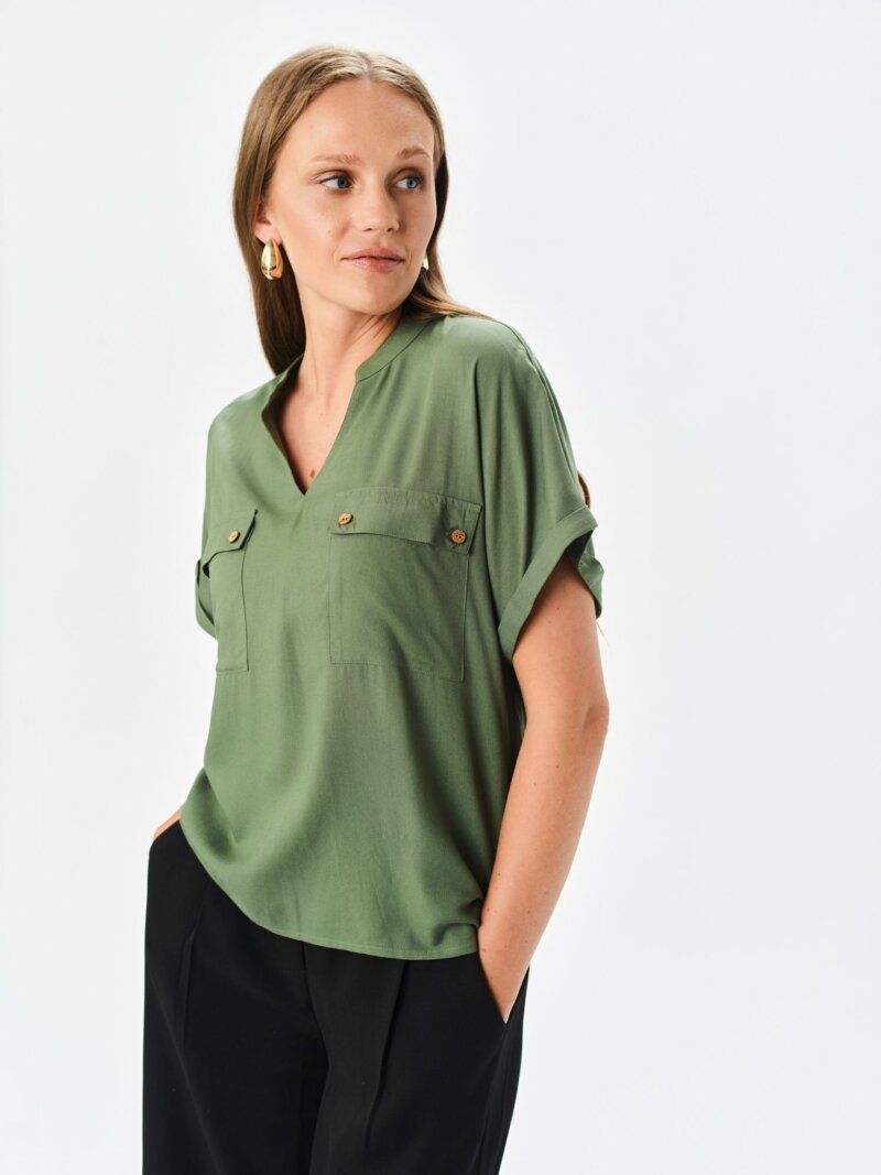Blusa Sin Mangas De Mujer Tskw25Blk0029 - Imagen 2