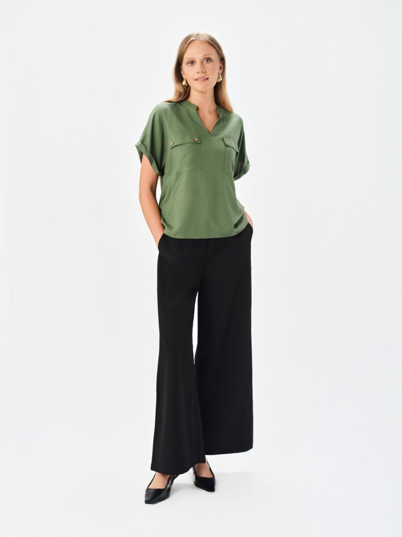 Blusa Sin Mangas De Mujer Tskw25Blk0029 - Imagen 4