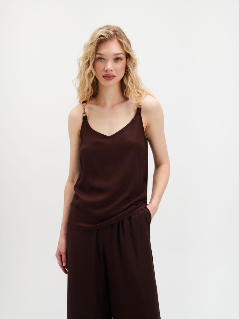 Blusa Sin Mangas De Mujer Tskw25Blk0030 - Imagen 4