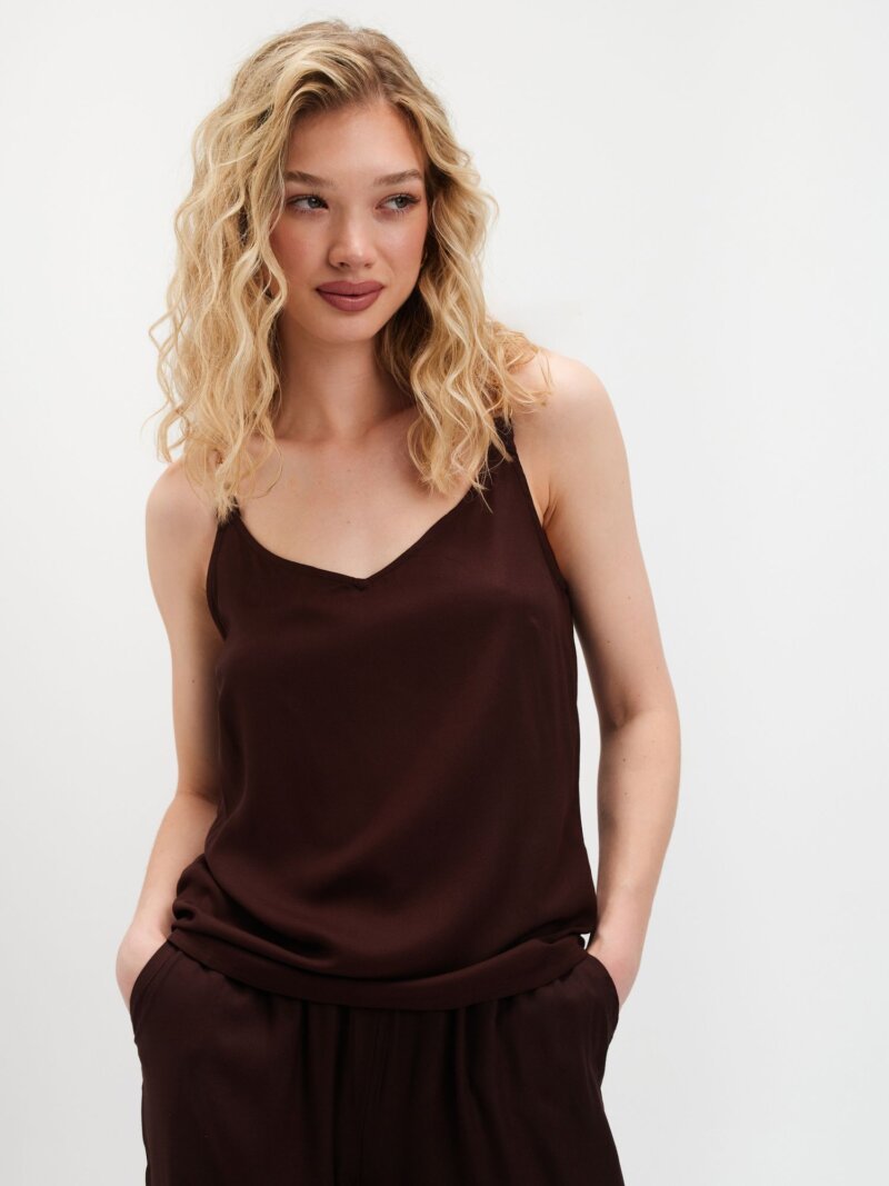 Blusa Sin Mangas De Mujer Tskw25Blk0030 - Imagen 3