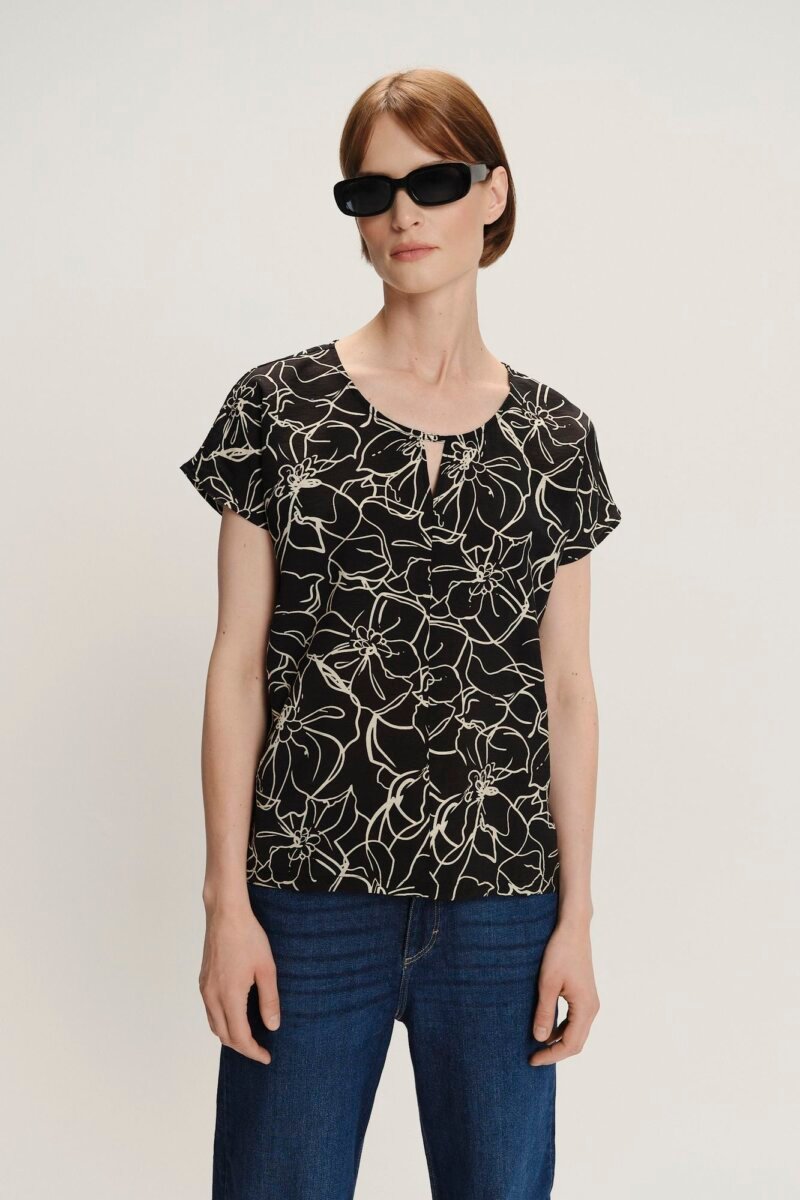 Blusa De Mujer Gpkw25Blk0145 - Imagen 2