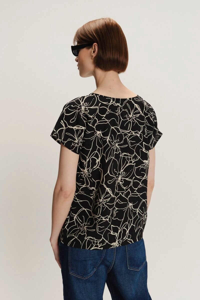Blusa De Mujer Gpkw25Blk0145 - Imagen 4