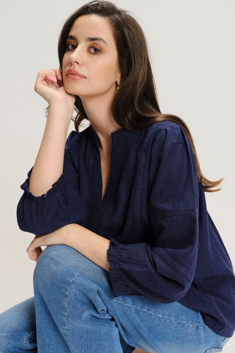 Blusa De Mujer Gpkw25Blk0104 - Imagen 2