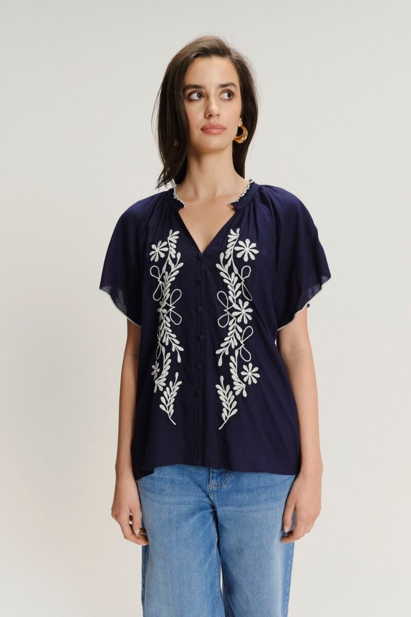 Blusa De Mujer Gpkw25Blk0103 - Imagen 3