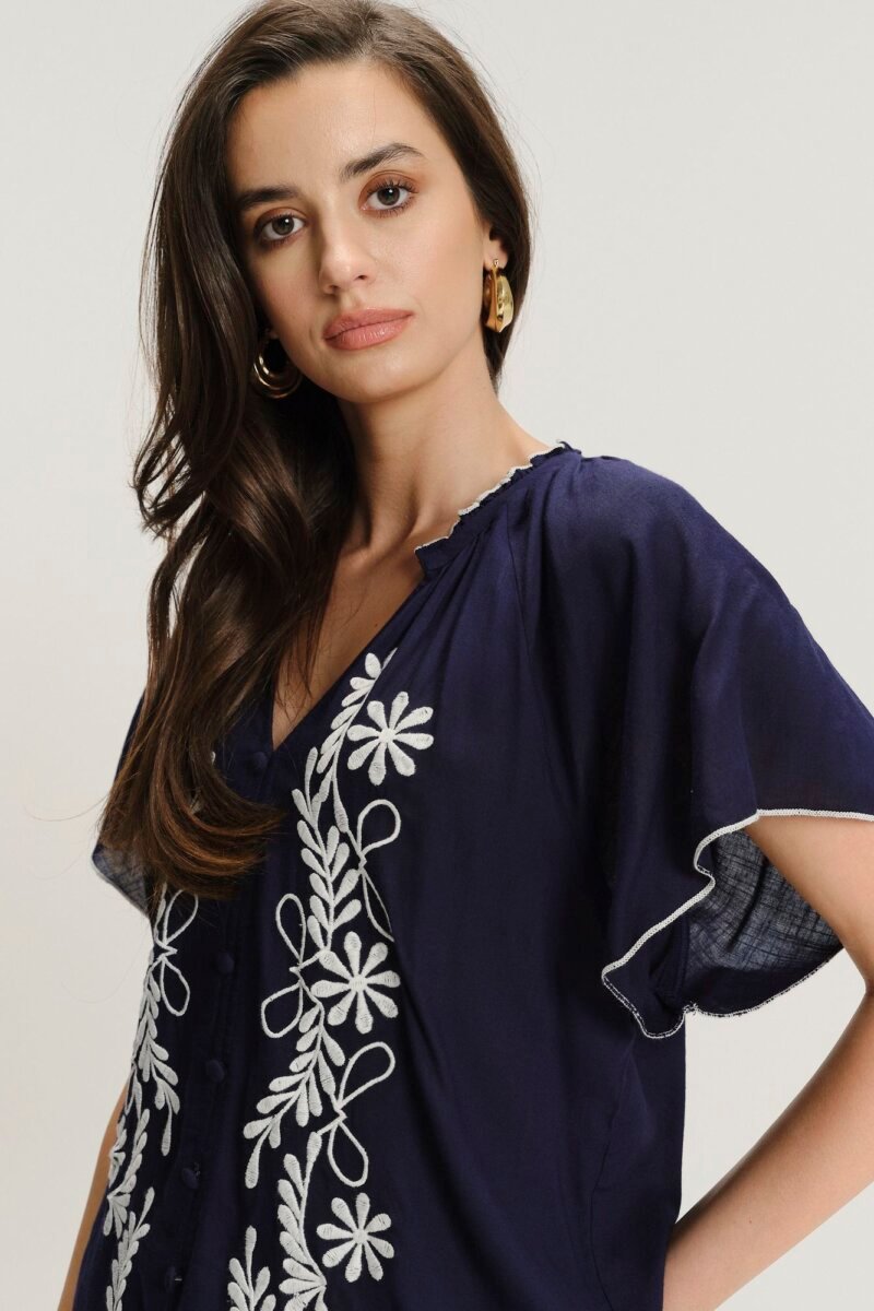 Blusa De Mujer Gpkw25Blk0103