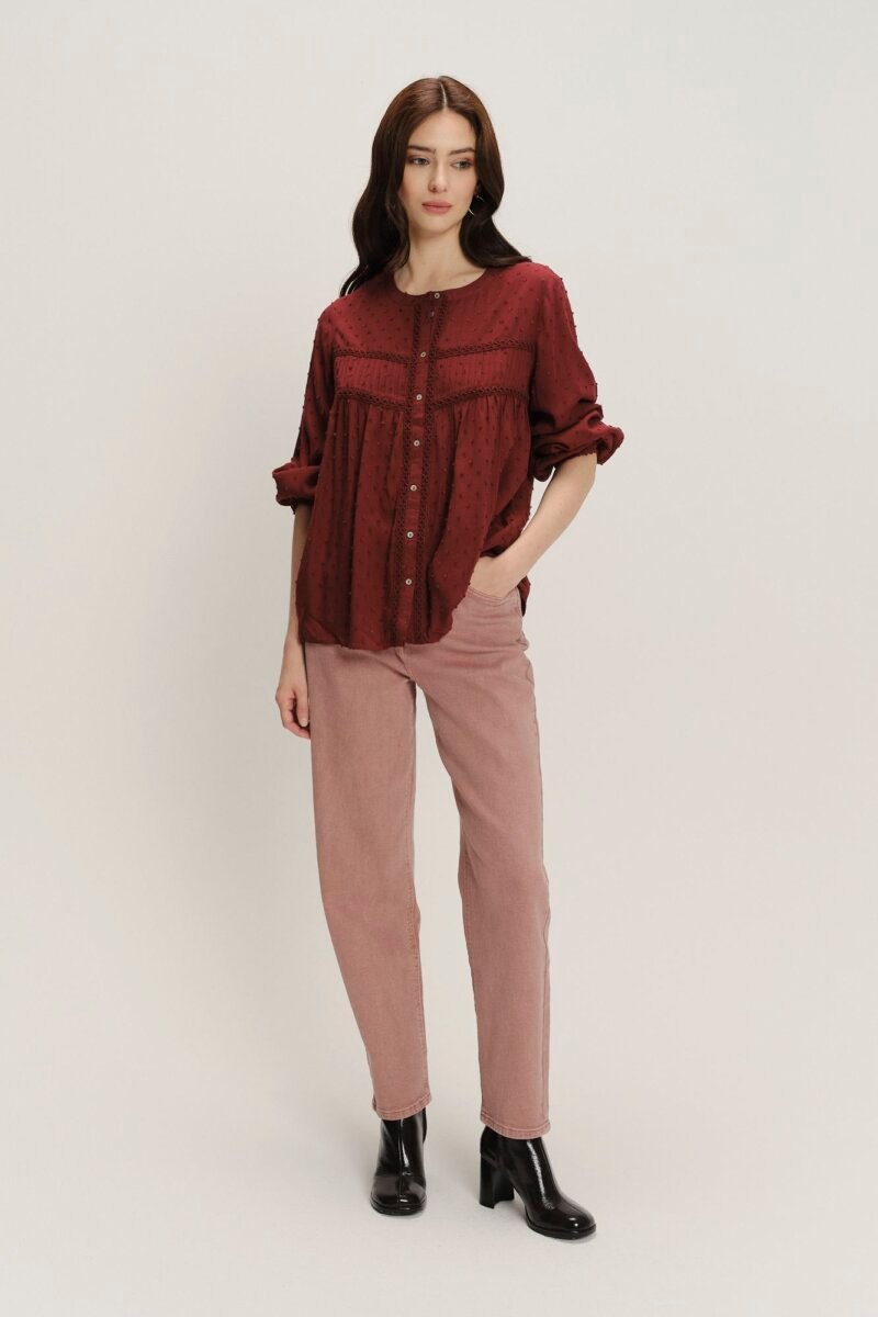 Blusa De Mujer Gpkw25Blk0116 - Imagen 5