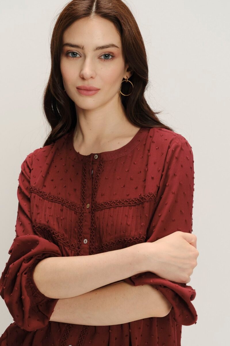 Blusa De Mujer Gpkw25Blk0116