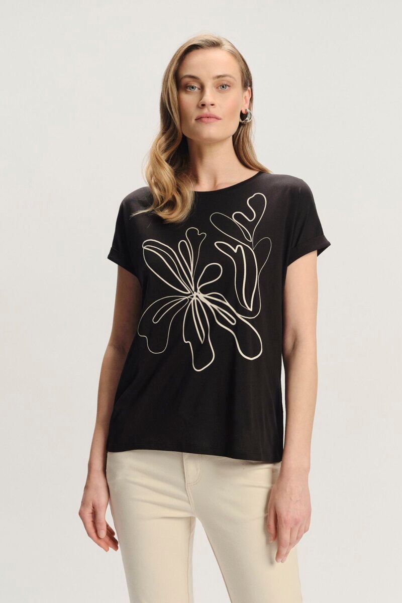 Camiseta De Mujer Gpkw25Top0701