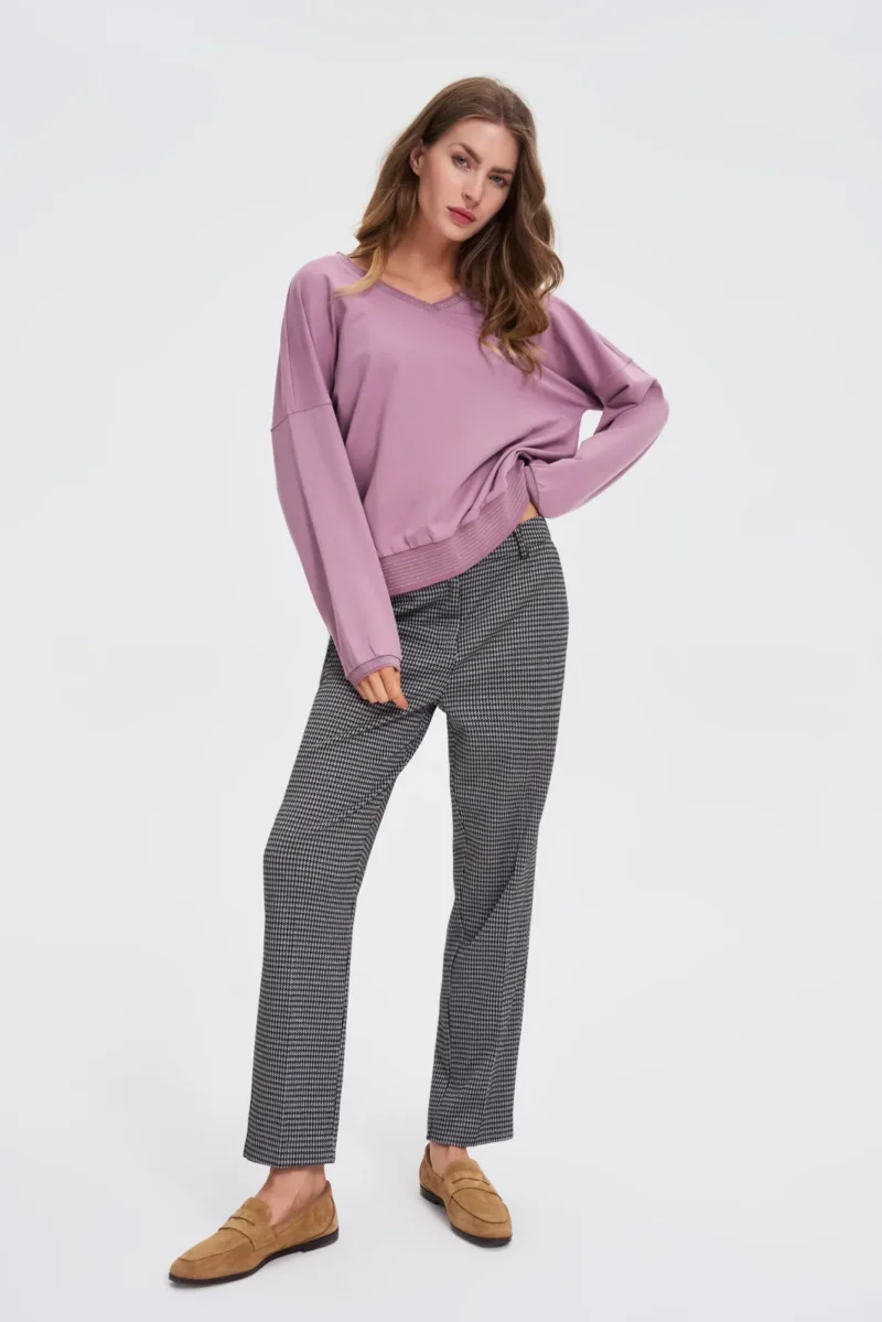 Sudadera Con Capucha De Mujer Z-BL-4801 D.PINK - Imagen 2
