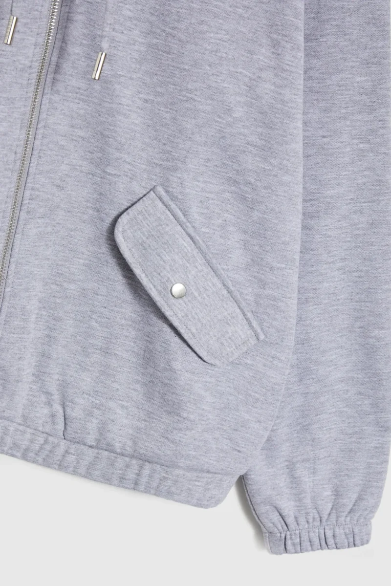 Sudadera Con Capucha De Mujer Z-BL-4811 L.GREY MEL - Imagen 6