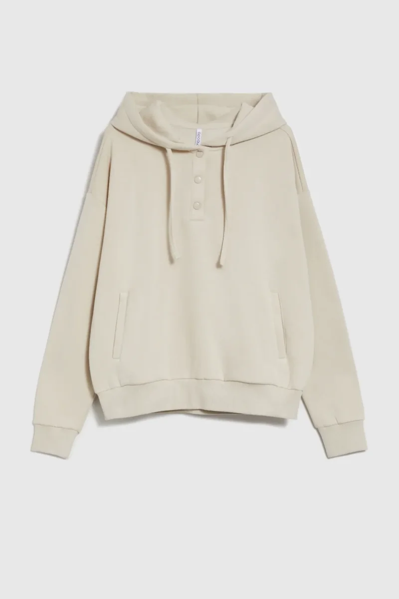 Sudadera Con Capucha De Mujer Z-BL-4822 L.BEIGE - Imagen 6