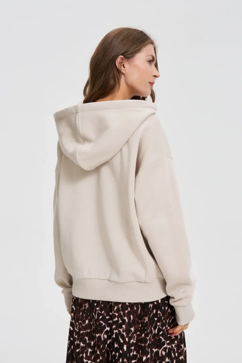 Sudadera Con Capucha De Mujer Z-BL-4822 L.BEIGE - Imagen 2