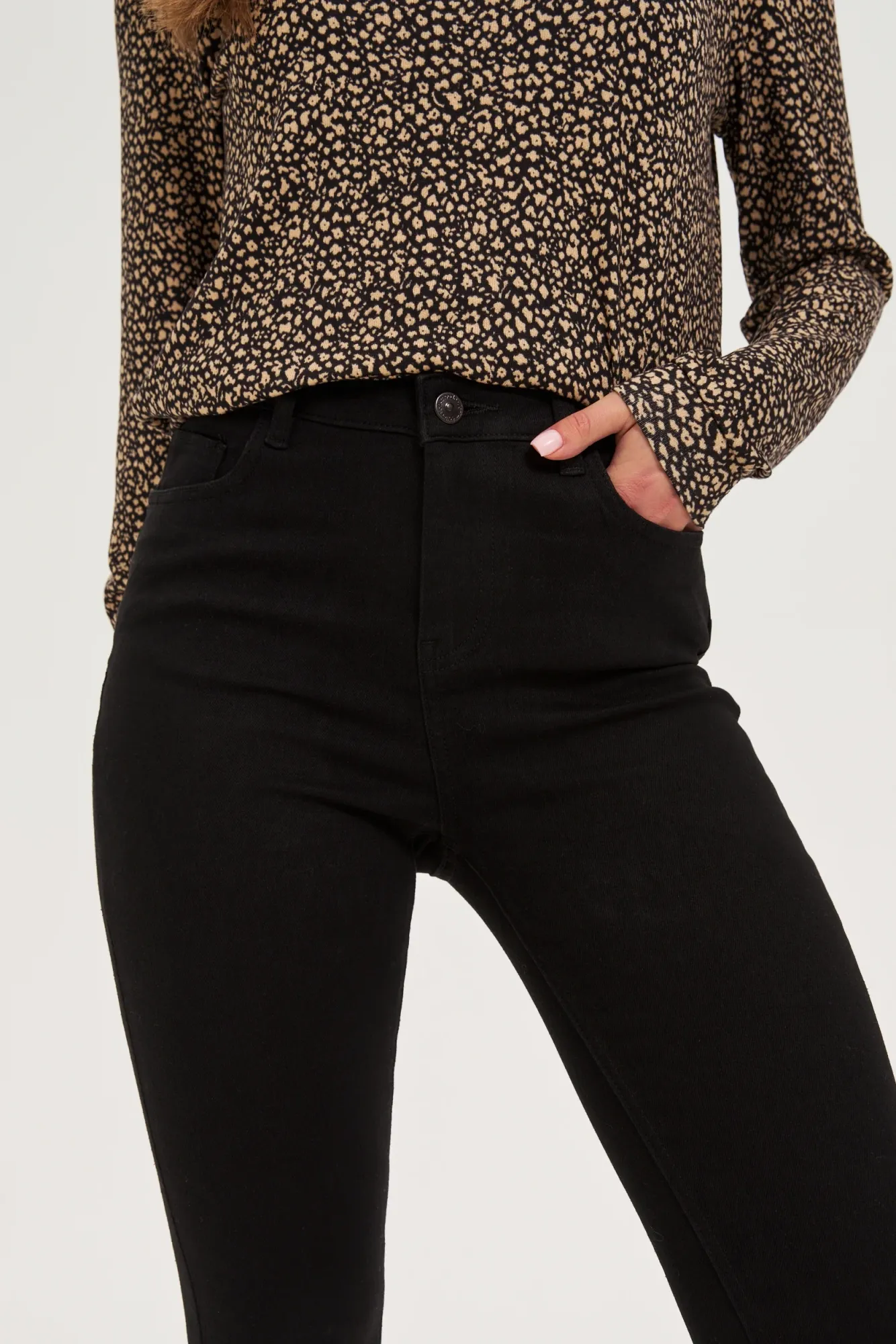 Vaqueros De Mujer Z-JE-4805 BLACK - Imagen 4