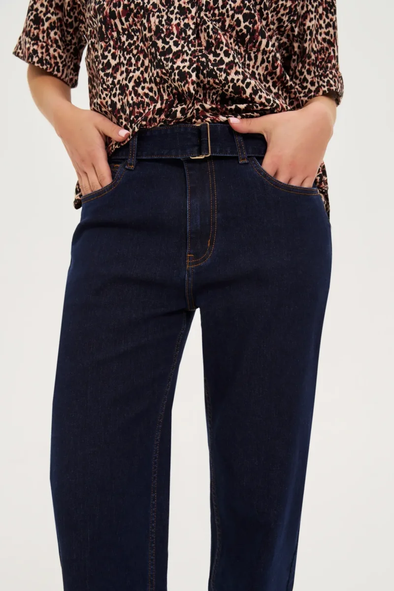 Vaqueros De Mujer Z-JE-4806 NAVY - Imagen 3