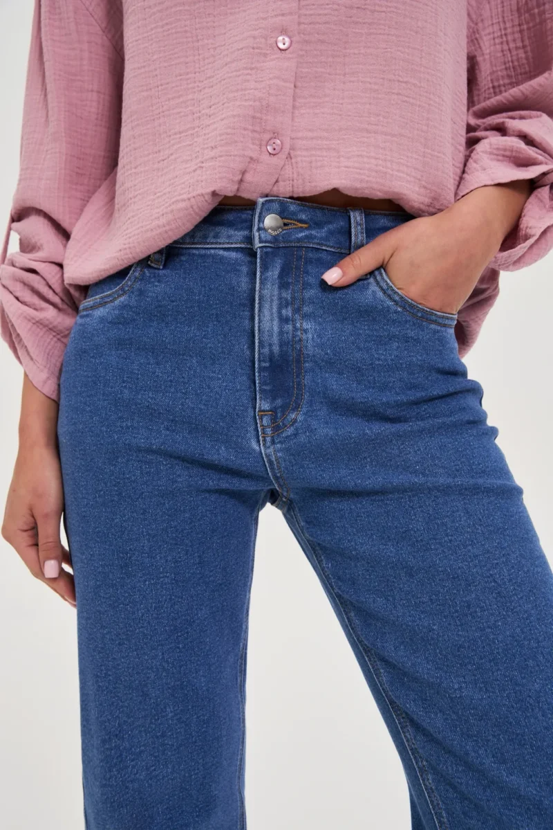 Vaqueros De Mujer Z-JE-4807 BLUE - Imagen 3