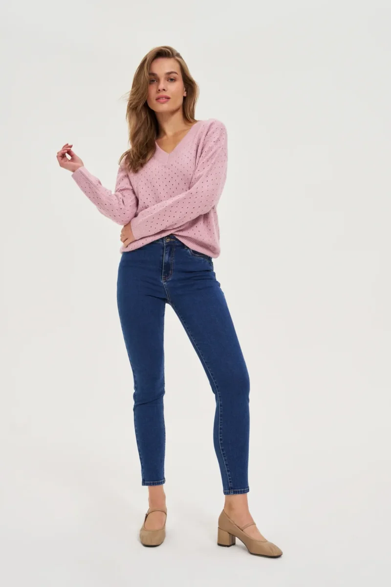 Vaqueros De Mujer Z-JE-4810 NAVY