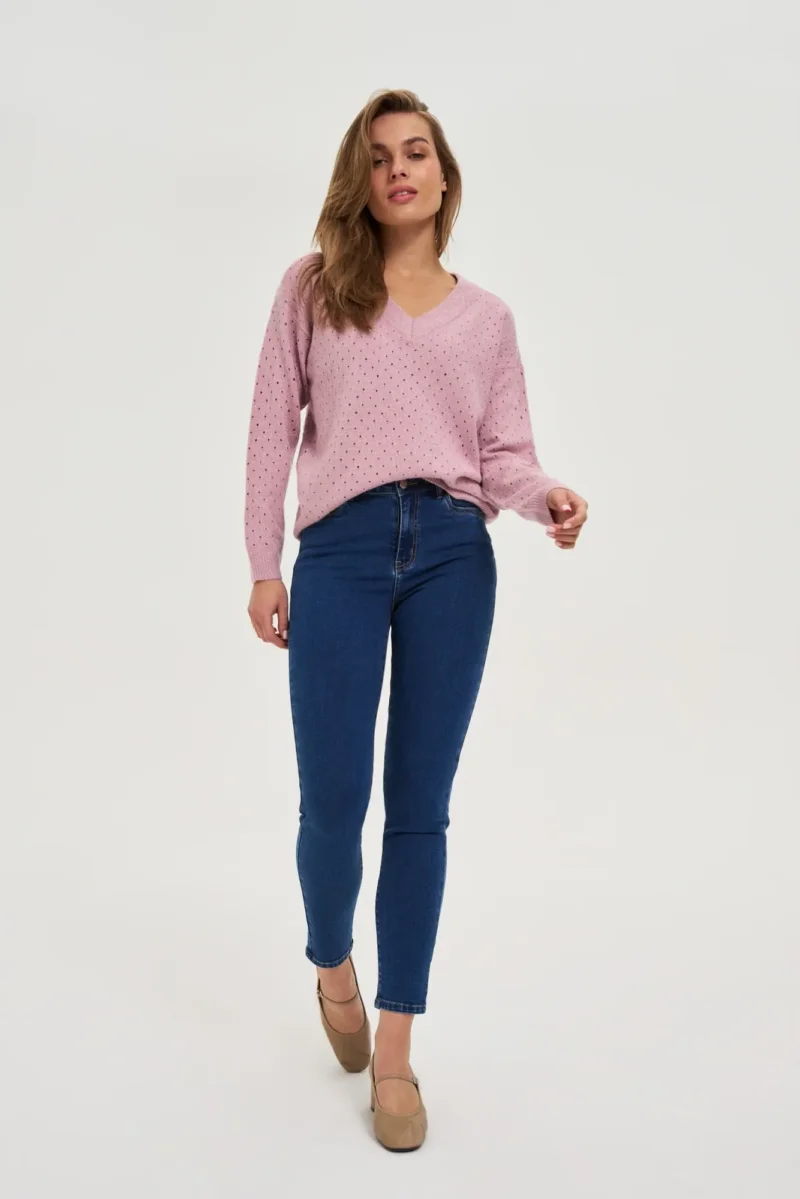 Vaqueros De Mujer Z-JE-4810 NAVY - Imagen 3
