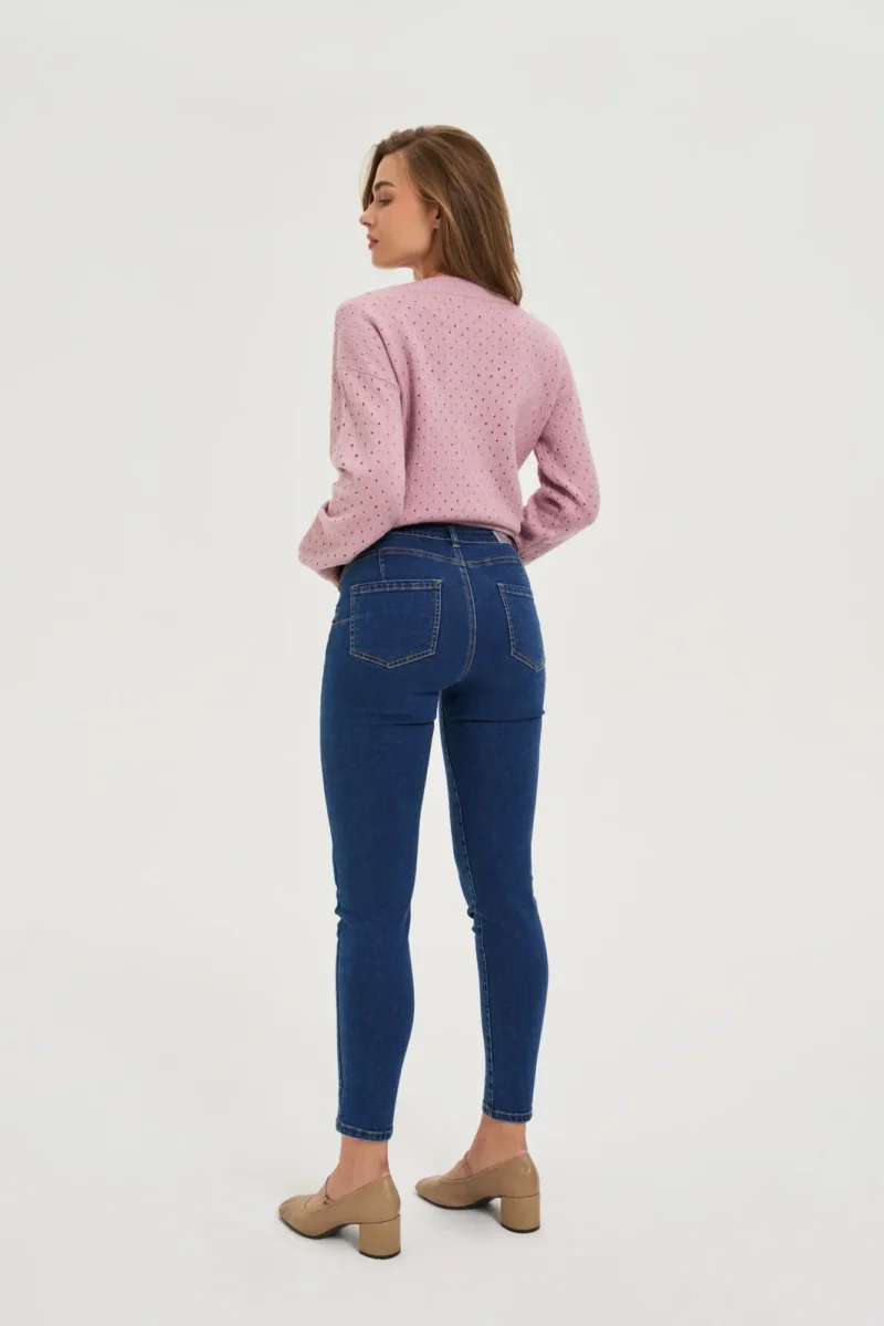 Vaqueros De Mujer Z-JE-4810 NAVY - Imagen 6
